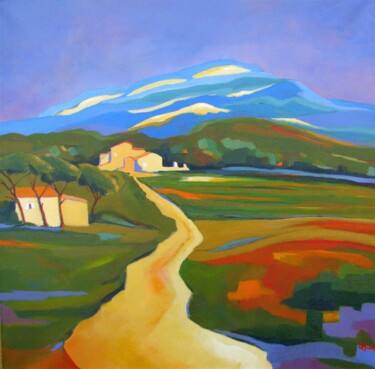 Le Pic Saint-Loup au Triadou