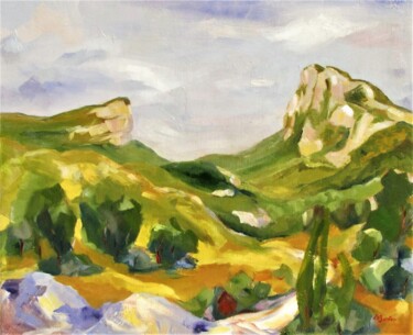 L'Hortus et le Pic Saint-Loup vers Mas de Londres